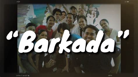 BARIKADA: Tagalog.
